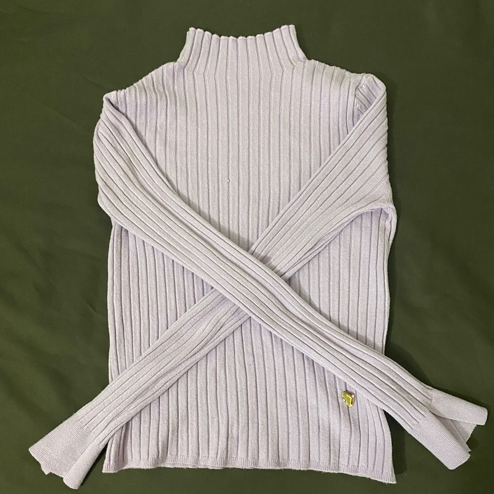 Lavender turtleneck long sleeve